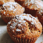 ramadan coffee shop style date cardamom oat muffins