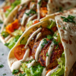 ramadan high protein turkey kofta wraps with tahini