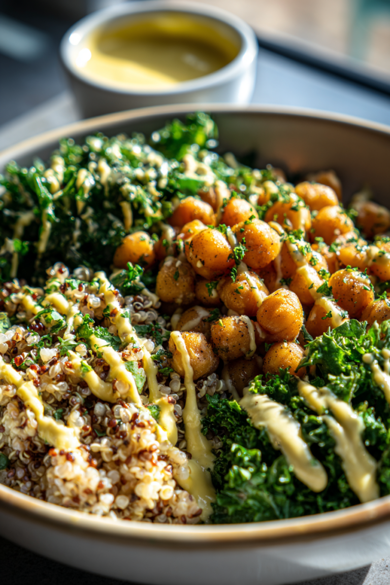 ramadan meal prep chickpea quinoa bowls with lemon herbs
