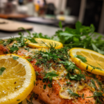 ramadan sheet pan salmon with cumin citrus and herbs