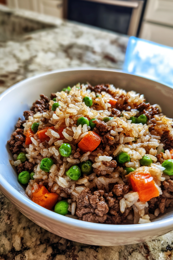 Beef & Brown Rice Dog Bowl