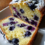 Blueberry Lemon Loaf Cake