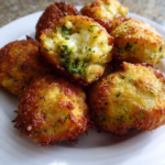 Cheesy Broccoli Dog Bites