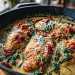 One Pot Creamy Tuscan Chicken