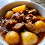 Pork & Pear Dog Stew