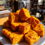 Roasted Butternut Squash Dog Bits