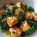 Salmon & Spinach Dog Medley
