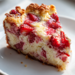 Strawberry Cheesecake Dump Cake