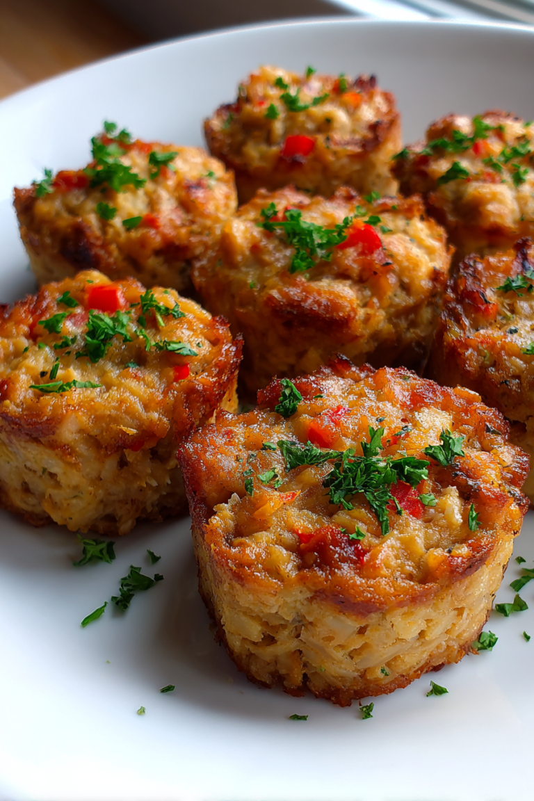 Tuna & Rice Dog Mini Cakes