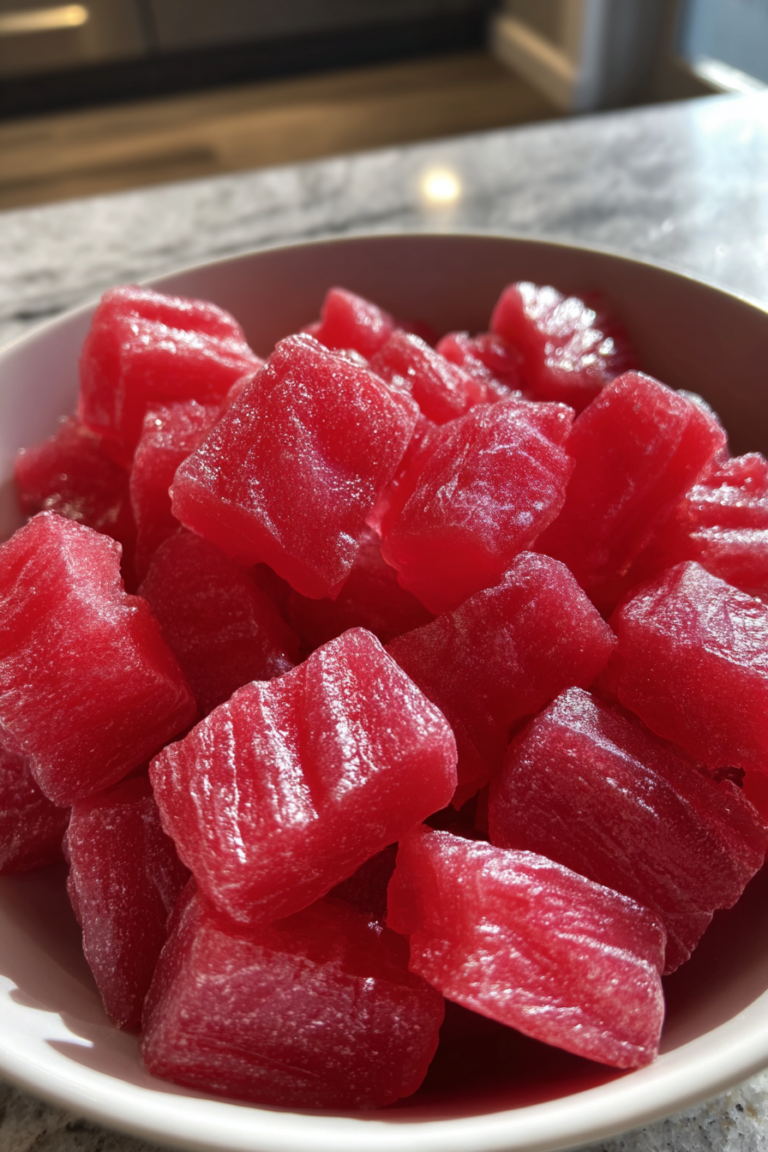 Watermelon Dog Ice Cubes