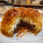 chocolate kunafa pastry