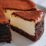 high protein valentine cottage cheese cheesecake with cocoa crust