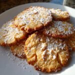 keto cardamom almond flour shortbread cookies with orange zest