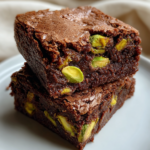 pistachio brownies