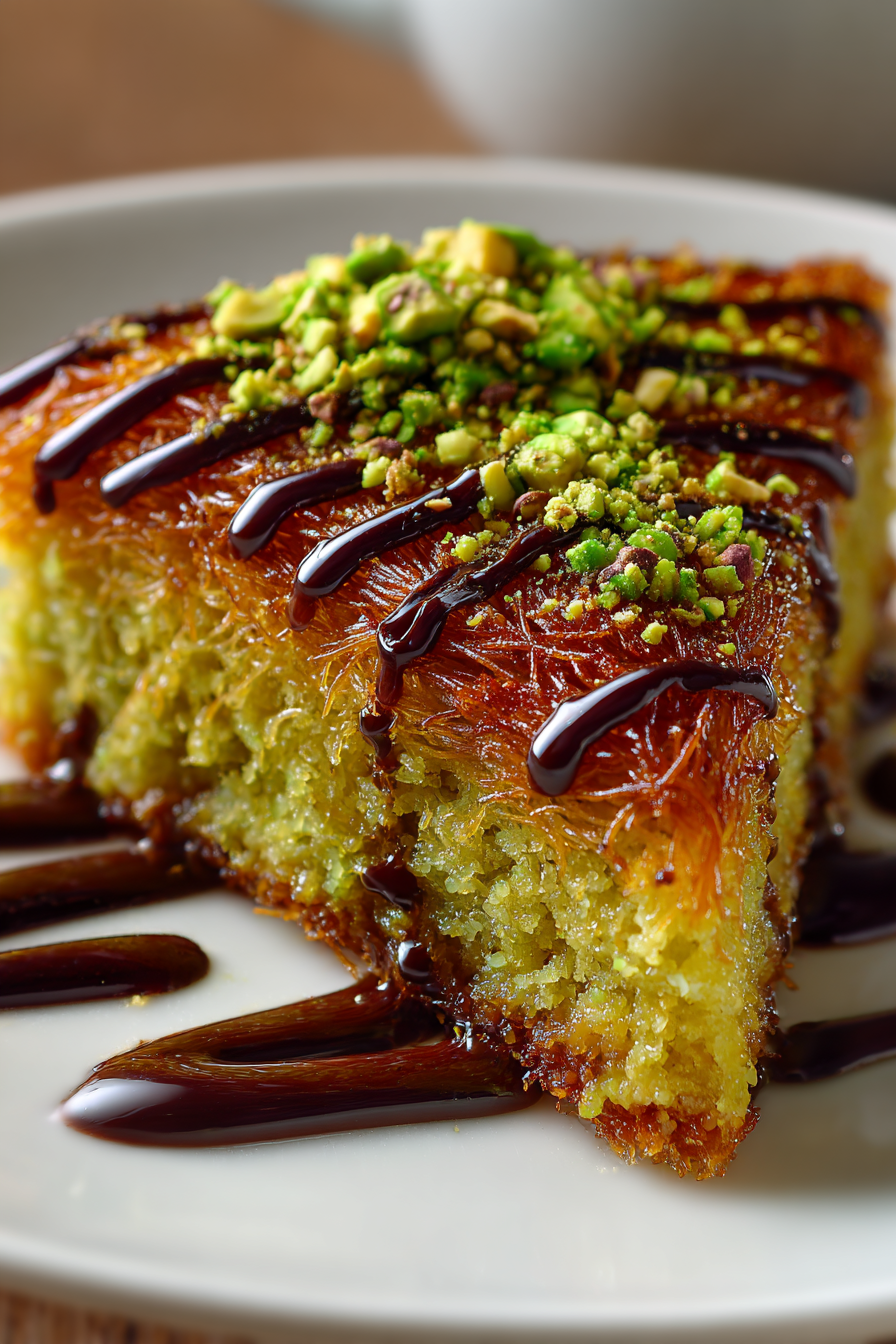 pistachio kunafa chocolate