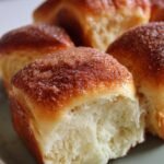 restaurant style cardamom cinnamon sugar brioche buns soft