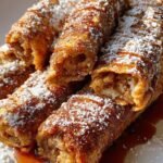 Biscoff Cookie Butter French Toast Rolls