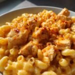 Spicy Honey BBQ Chicken Mac and Cheese